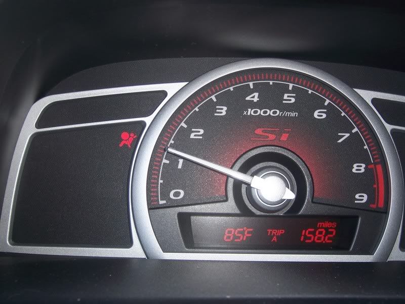 2007 Honda civic si airbag light #7