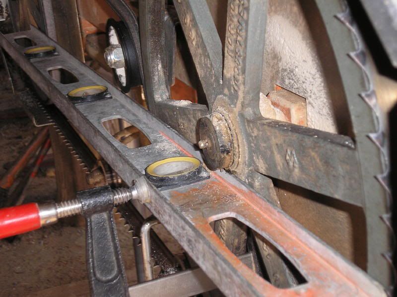 Band wheel alignment Portable Sawmills & Forestry Equipment Norwood