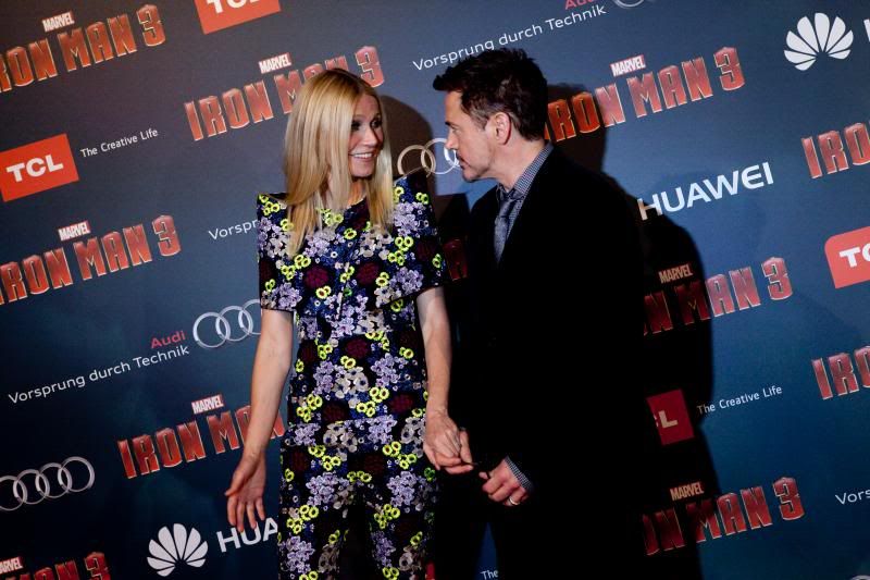 Iron Man 3 photo: Robert Downey Jr. and Gwyneth Paltrow in Paris to promote Marvel’s IRON MAN 3. Photo by Walt Disney Studios Publicity, used by permission. SIRANOSIAN-IRONMAN3-2013-8206_zps74b2c2b0.jpg