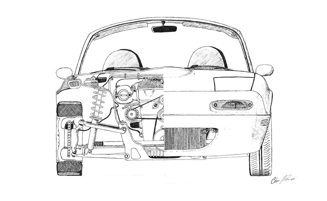 Miata Sketch