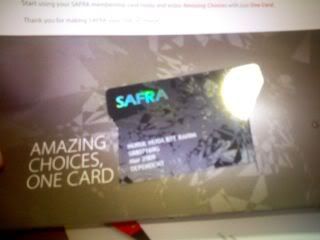 Safra Fuse Card