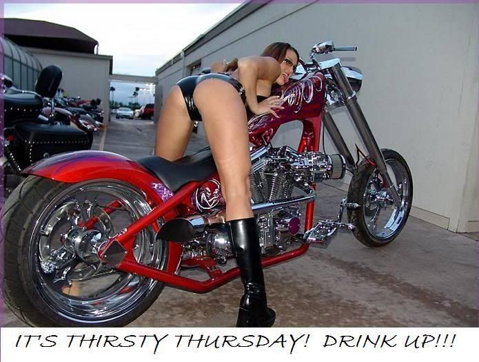 Anyone thirsty? It is Thirsty Thursday isnt it?