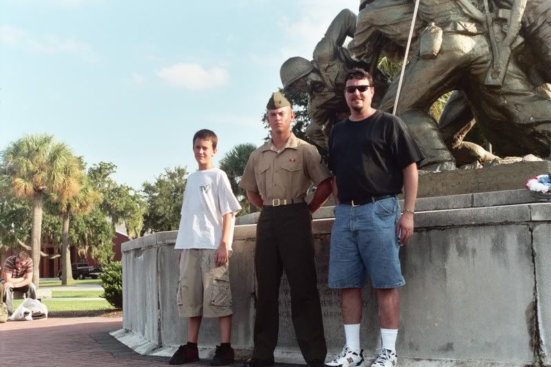 Family Day in 2006 when my son received his "Eagle, Globe & Anchor".