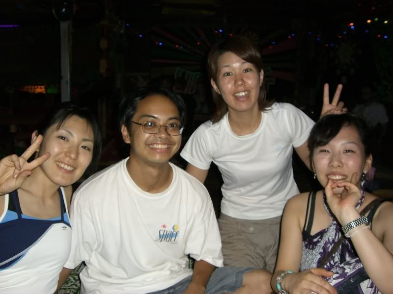 Miho, Keiko and Mayumi from Japan