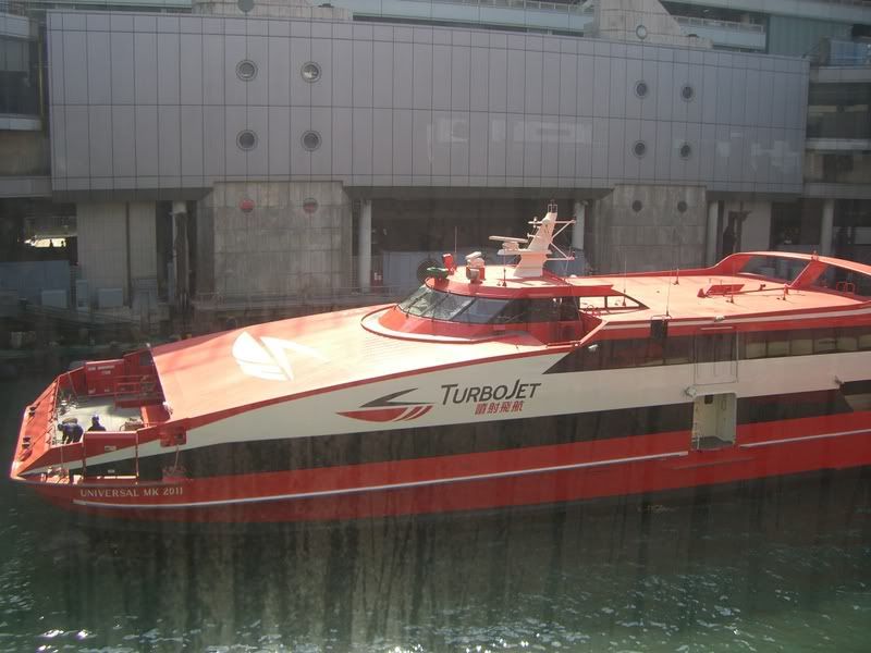 TurboJet ferry to Macau