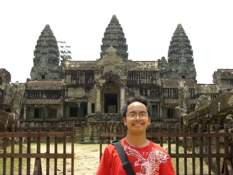 Back entrance of Angkor Wat