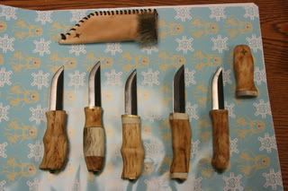 five little knives