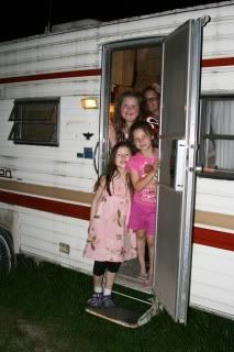 kids in camper
