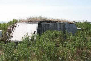 an old house, now a storage area