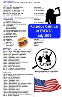 schedule of events