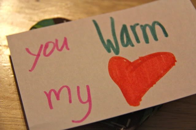 you warm my heart