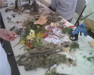 fairy house makings