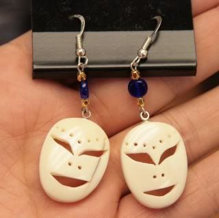 earrings ivory