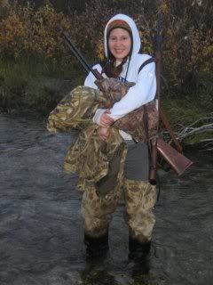 hunting girl