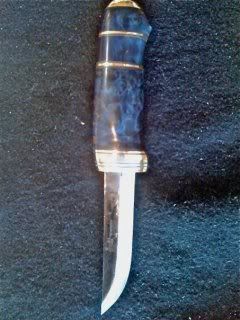 new blue knife