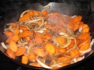 carrots and onions