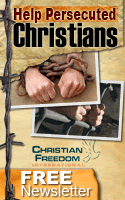 Help persecuted Christians.  Fuck anyone else.