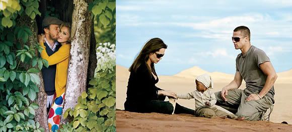 Madonna & Guy/Angelina & Brad