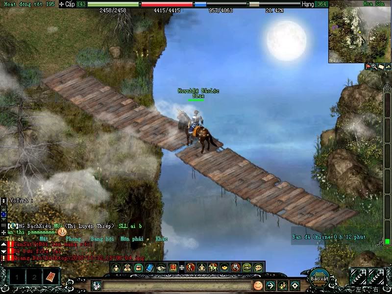 Anh em nào chơi Võ Lâm Sever Tiên Lữ Kì Duyên vào điểm danh nào !!!