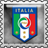 TLM - Italy Fan Stamp