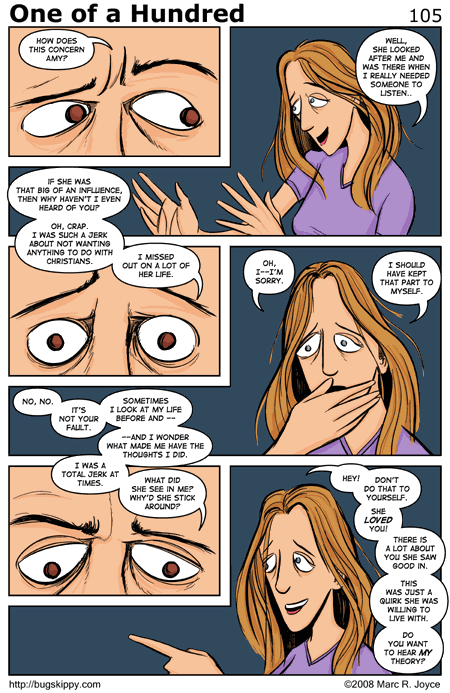 One of a Hundred pg 105 - Feeling All Mopey