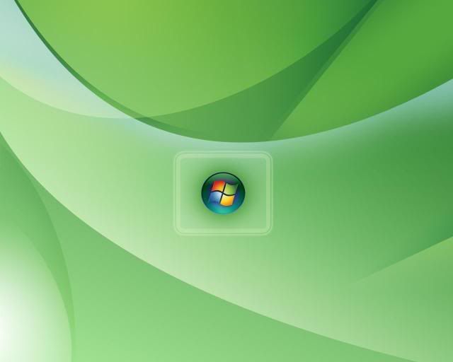 Wallpaper Desktop Windows Vista. Windows Vista Wavy Green Image