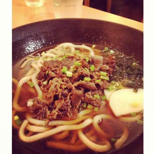Yumemiya Udon Noodle with Beef Yumemiya Udon Noodle with Beef