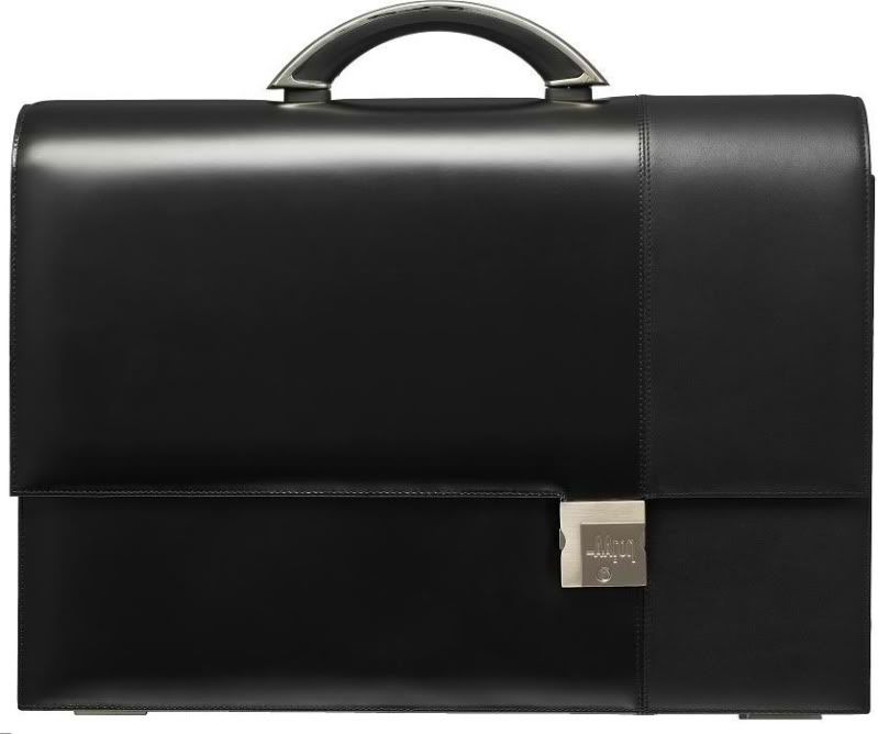 Aaron Irvin Large Flap-Over Briefcase Aaron Irvin Large Flap-Over Briefcase