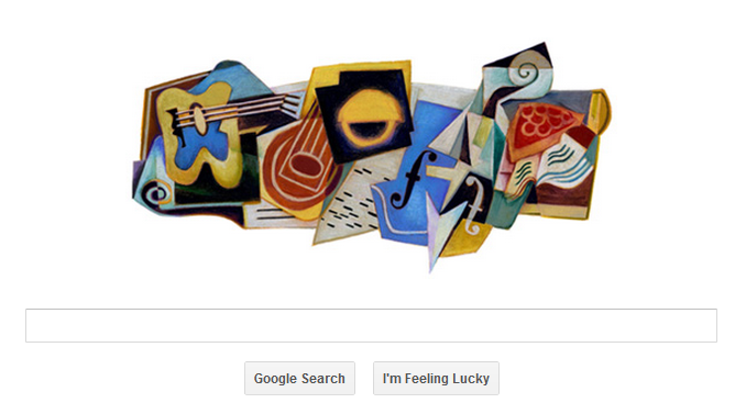 Juan Gris Cubism Google Doodle Juan Gris Cubism Google Doodle