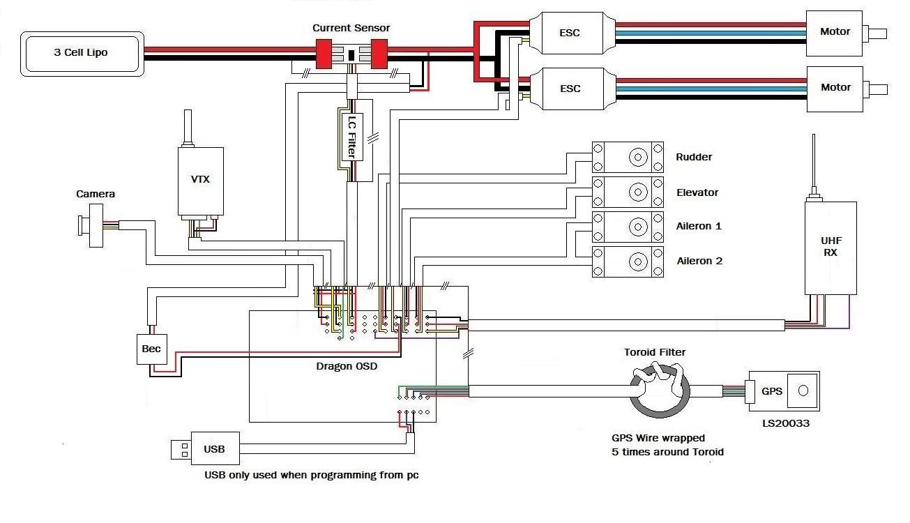 Need a bit of Help wiring DragonOSD - RC Groups