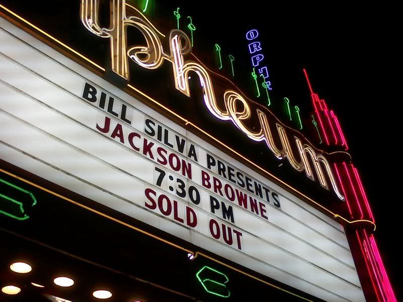 Review Jackson Browne plays LA’s Orpheum Theatre The Troubadour Tribune