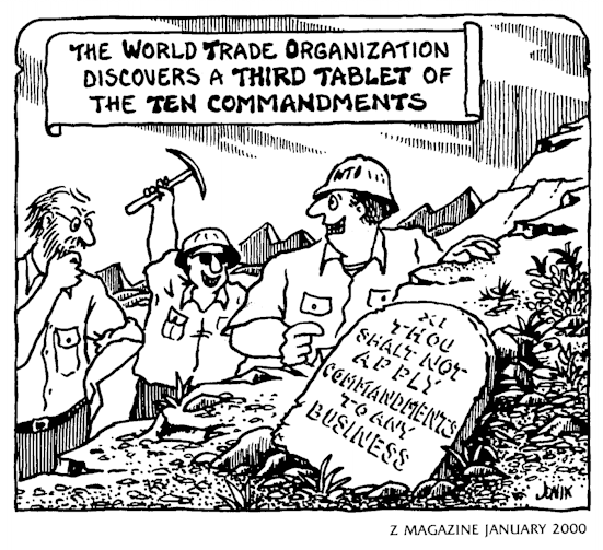 WTO's 11th lost commandment