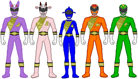 all wild force zords