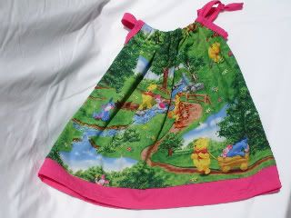 Winnie the Pooh pillowcase dress