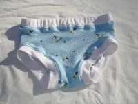 One pair custom sized undies