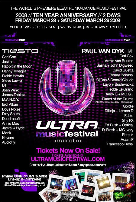 Umf Lineup