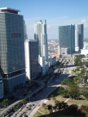 Downtown Miami condos on Biscayne Boulevard