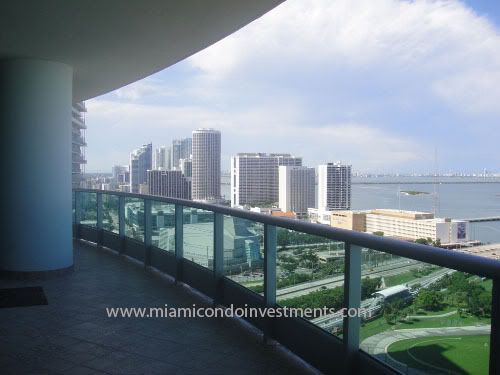 900 Biscayne Bay balcony