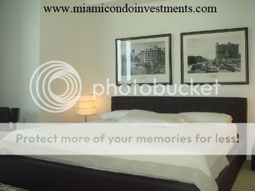 Icon Brickell master bedroom