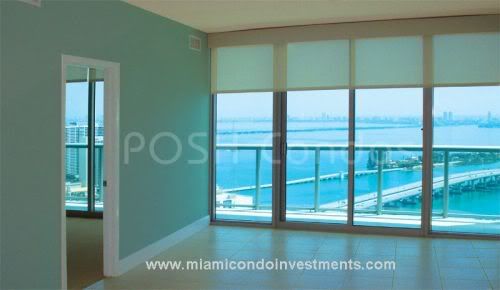 Marina Blue finished condo unit