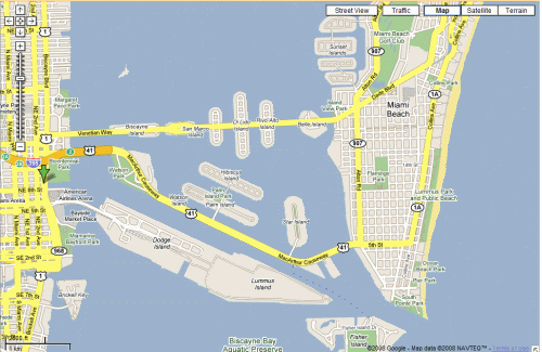 Marina Blue google map