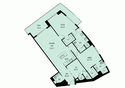 Quantum on the Bay L floor plan Quantum on the Bay L floor plan
