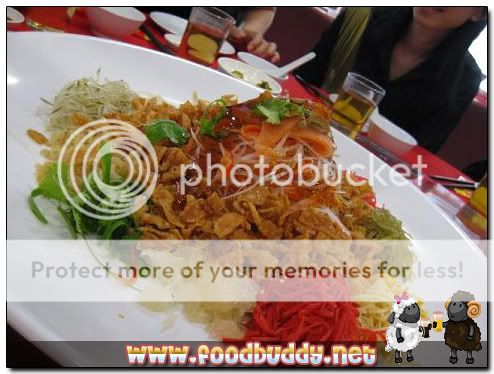 Yu Sang with Sweet Sauce