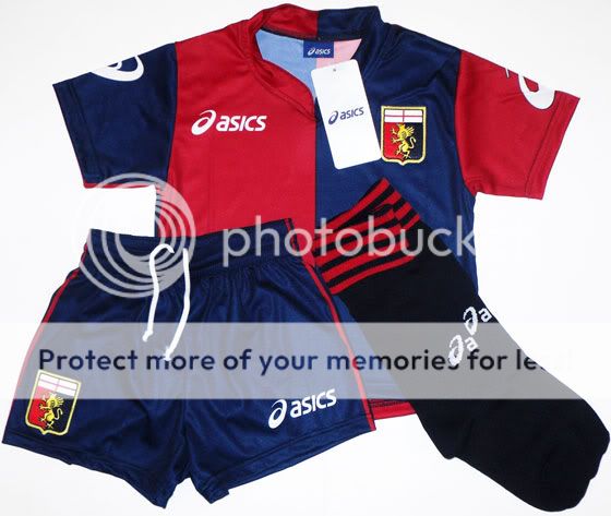 Genoa Football Shirt Soccer Jersey Full Kit Italy BOYS  