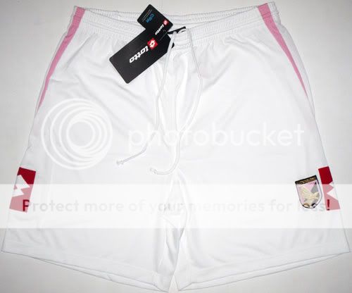 Palermo Away Football Shorts Soccer Italy Shirt Lotto  